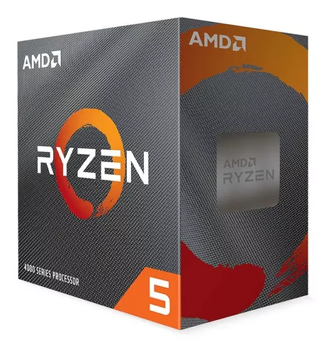 Processador AMD Ryzen 5 4600G AM4 4.2GHz 11MB Cache Wraith Stealth Radeon Graphics – 100-100000147BOX